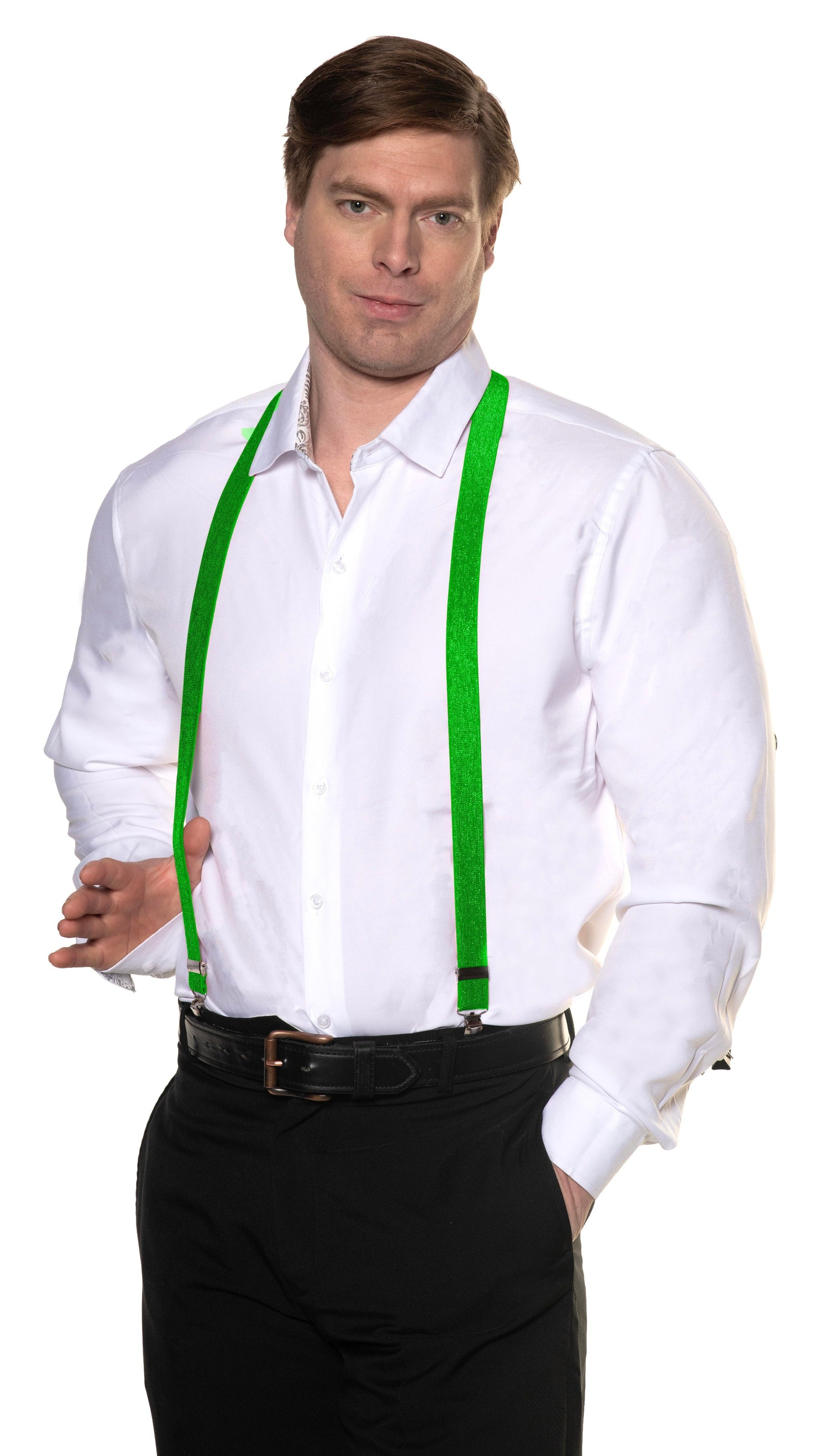 Green suspenders
