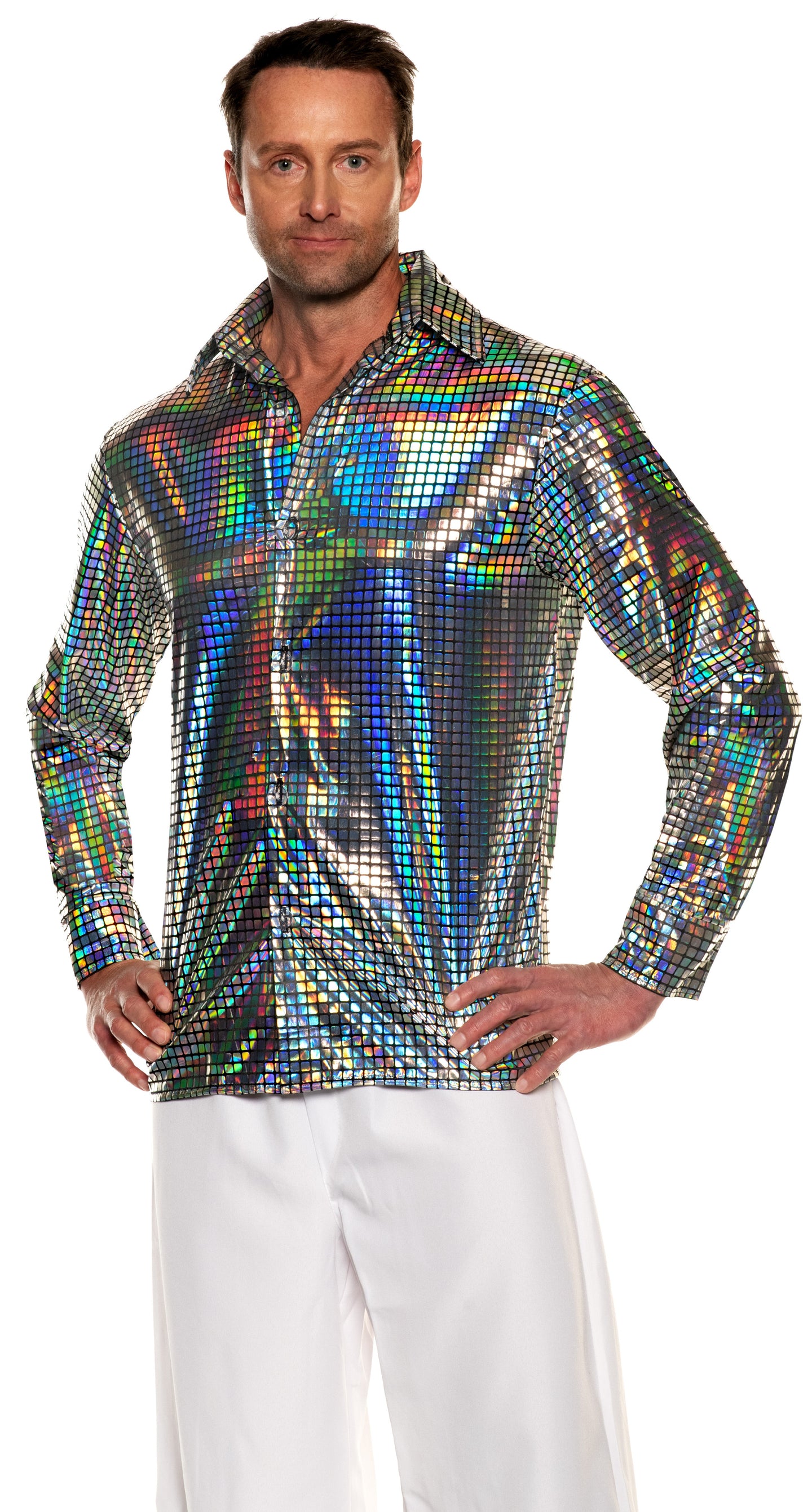 Hologram disco shirt - Men