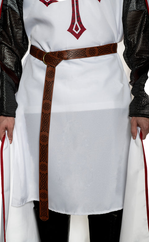 Ceinture médiévale celtique imitation cuir
