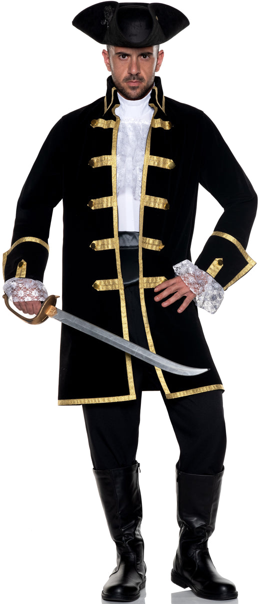 Capitaine pirate - Noir