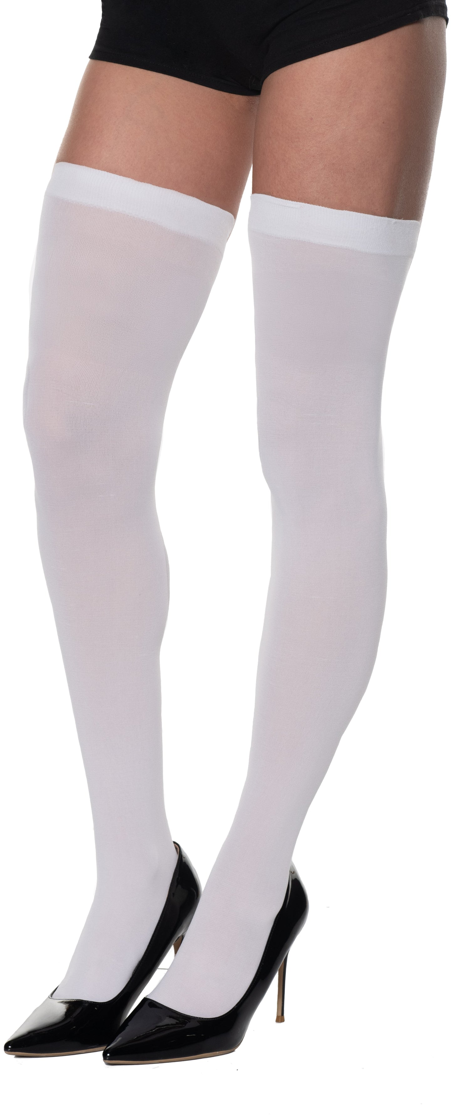 Bas cuisse haute - Blanc