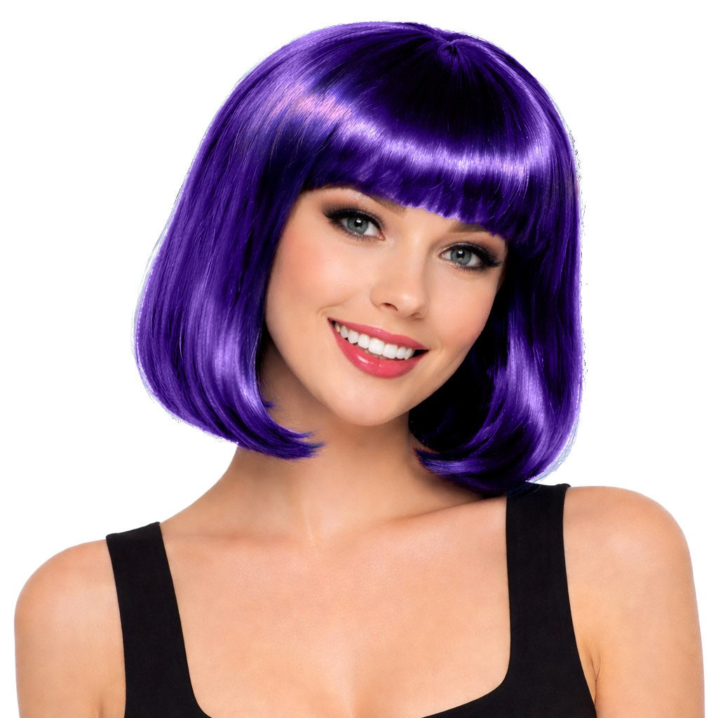 Perruque carré - Mauve