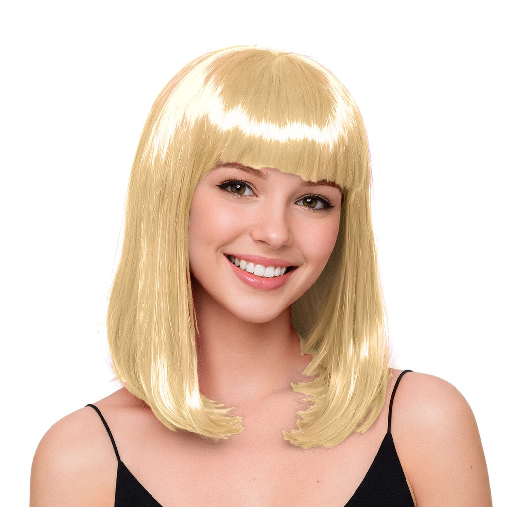 Perruque carré long - Blond