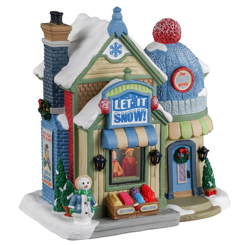 Knitting store "Let it snow" - Village Lemax