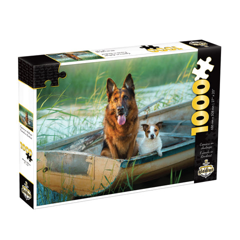 Buddy in a rowboat - 1000pcs puzzle