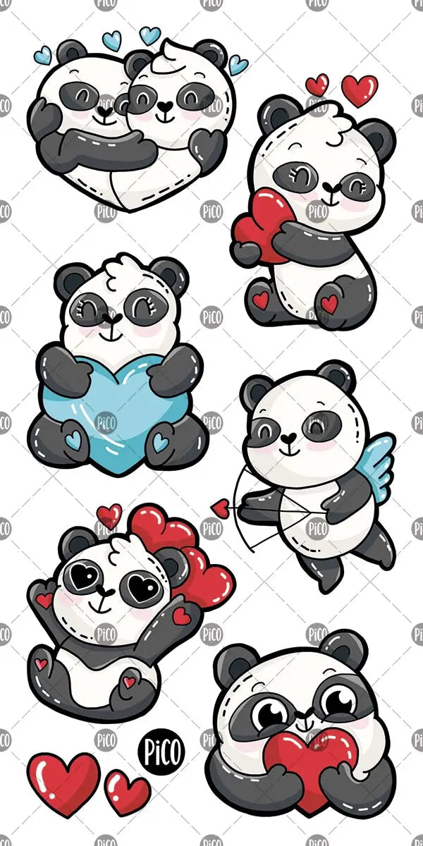 Le pandamoureux - PiCO Tatoo