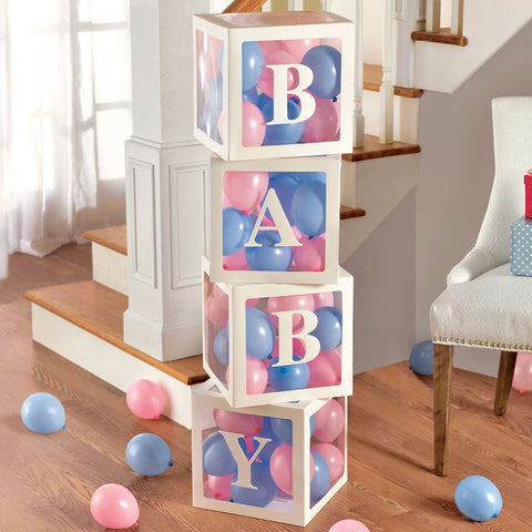 Boîtes de ballons Baby - Révélation de sexe