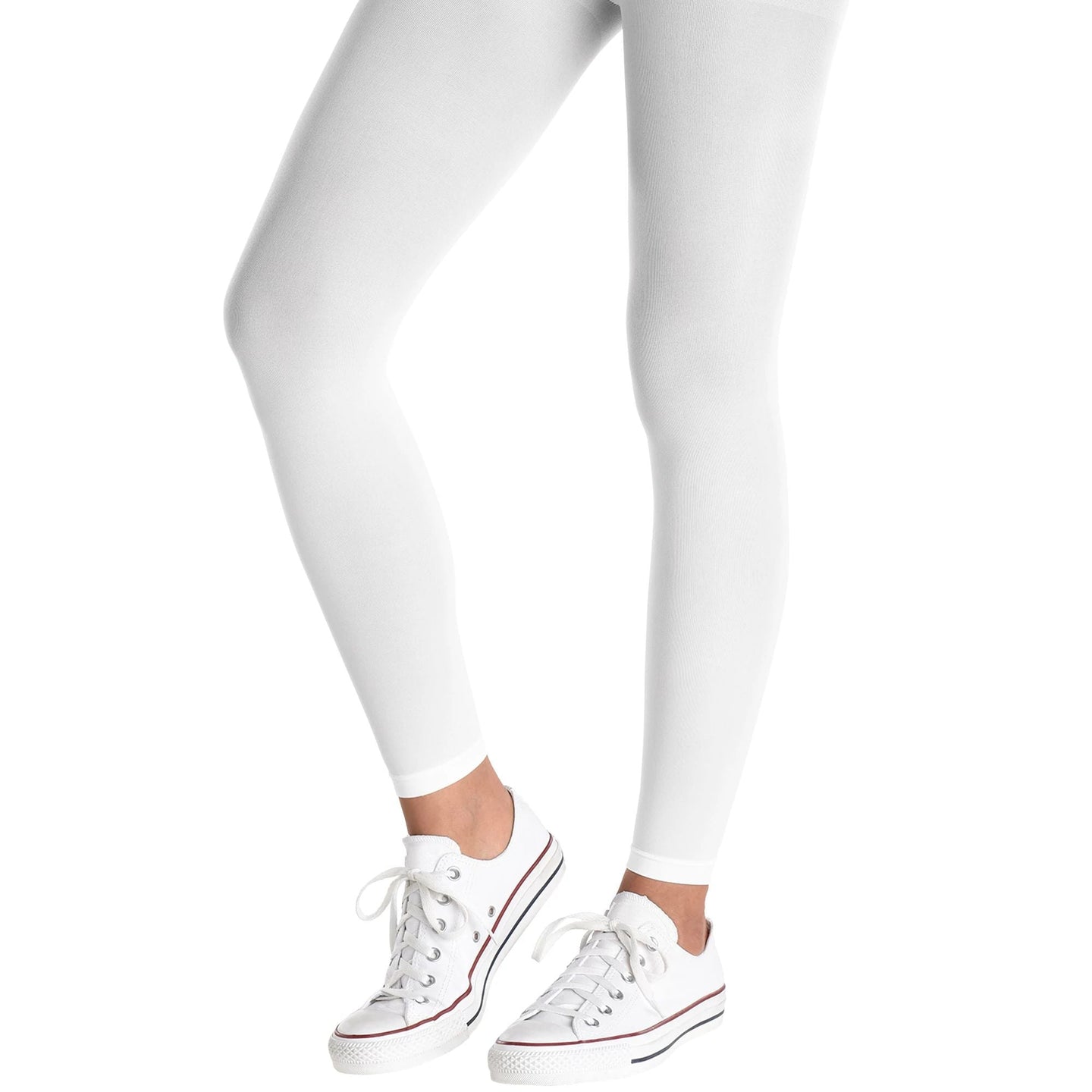 Collants Sans Pieds - Blanc