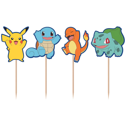 Pokemon Cupcake Toppers