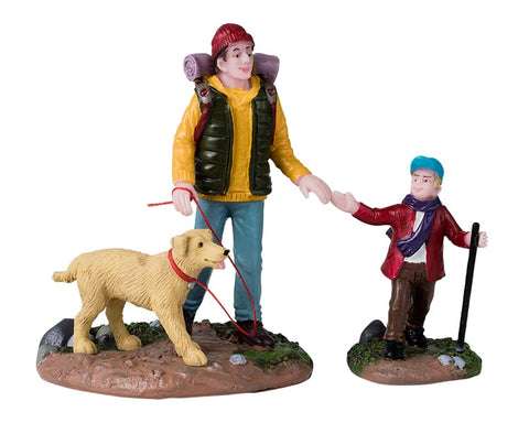 Hiking companions, set of 2 - Village Lemax