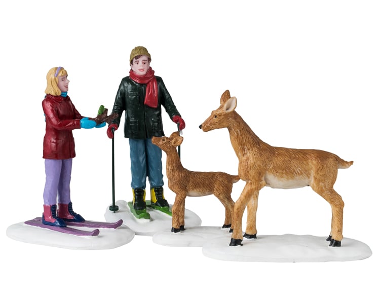 Friendly Wild Animals, Set of 4 – Lemax Village