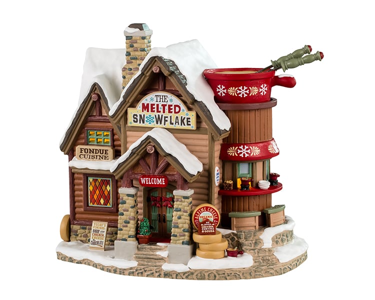 Le flocon de neige fondu - Village Lemax