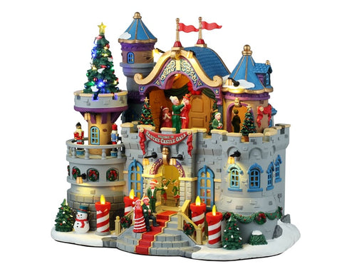 Santa's Castle Gala, with 4.5v adapter - Village Lemax