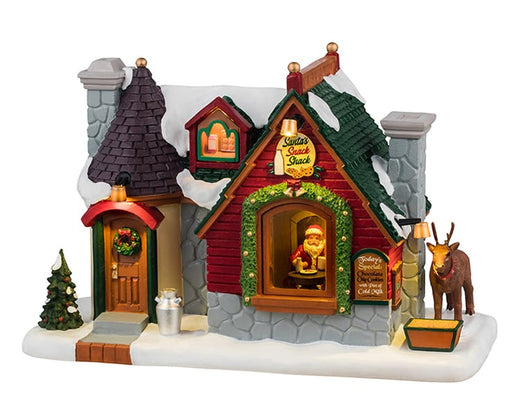 Santa’s Snack Shack, with 4.5V 100mA adapter – Lemax Village