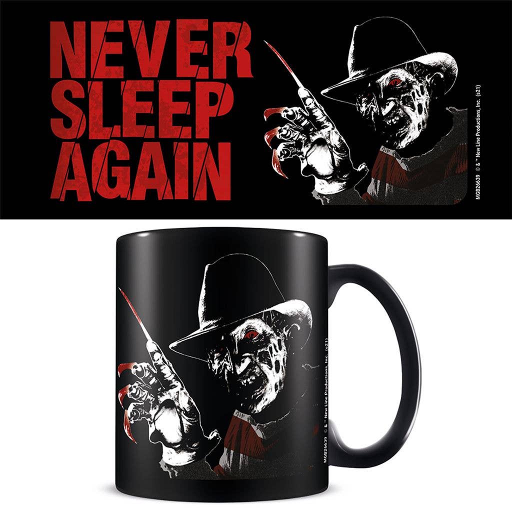 Mug noir A Nightmare on Elm Street (Never Sleep Again)
