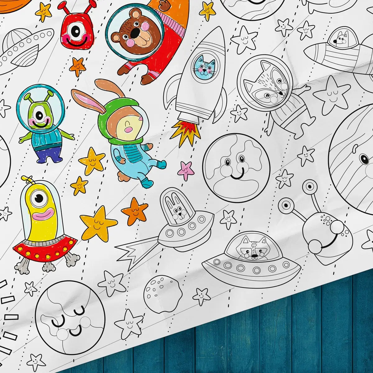 Giant coloring - Space - PiCO Tatoo