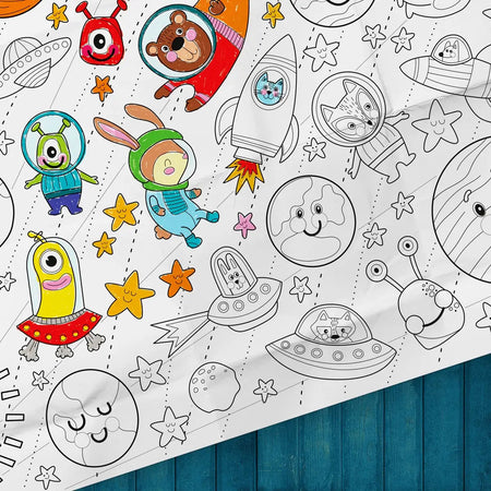Giant coloring - Space - PiCO Tatoo