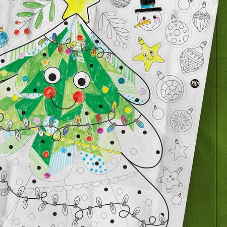 Giant tree coloring poster - PiCO Tatoo