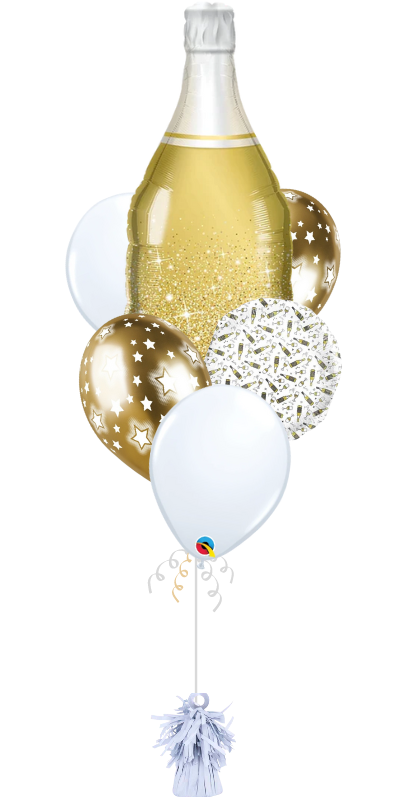 Balloon Bouquet - Champagne