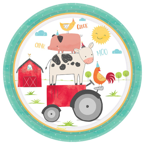 9in Dinner Plates - Farmhouse (8/pkg)