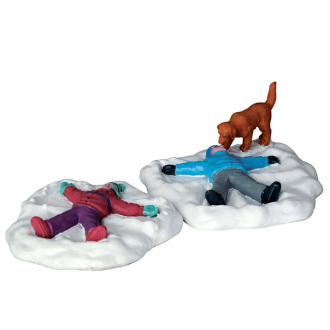 Snow angels, set of 2 - Village Lemax