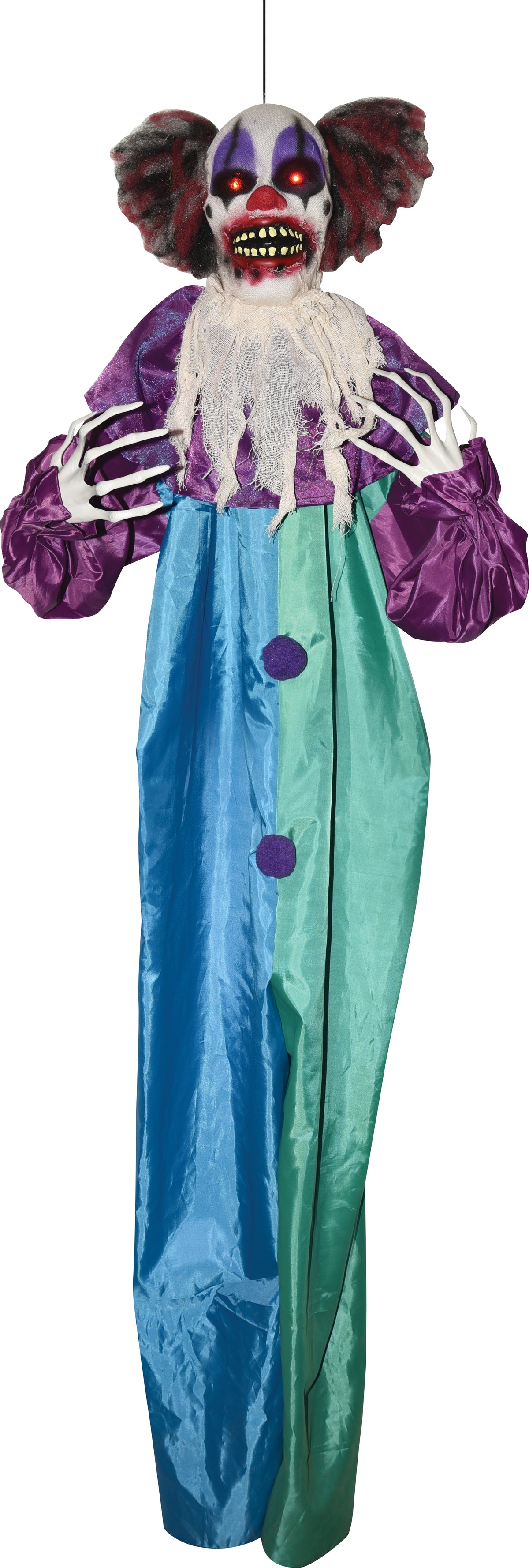 Clown tremblant suspendu 72"