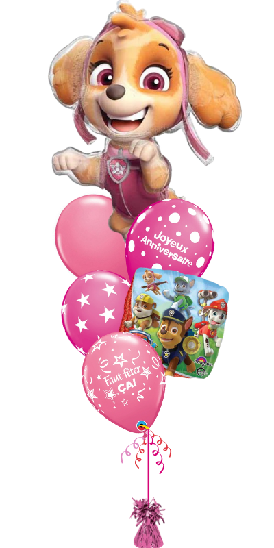 Balloon Bouquet - Paw Patrol