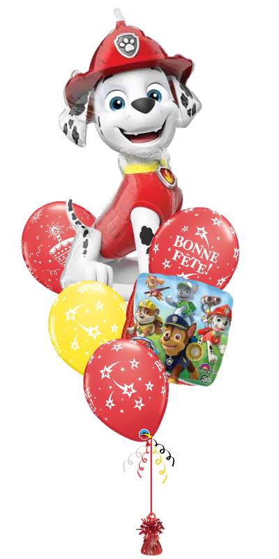 Balloon Bouquet - Paw Patrol