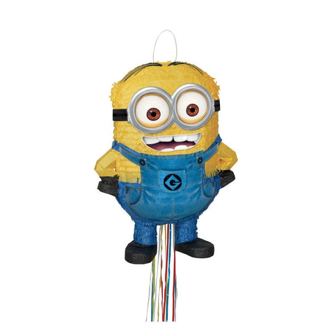 Despicable Me 3D Pull Pinata Assortment  4ct