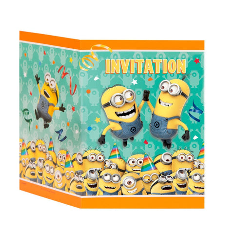 Despicable Me Invitations  8ct