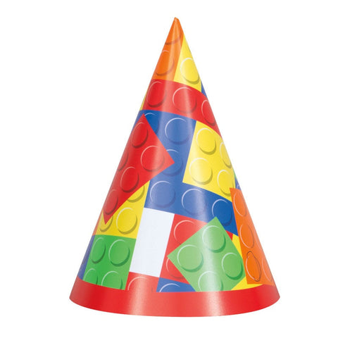 Party Hats - Building Block (8/pkg)