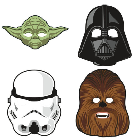 Party Mask - Star Wars (8/pkg)