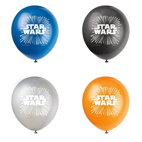 Latex Balloons - Star Wars (8/pkg)