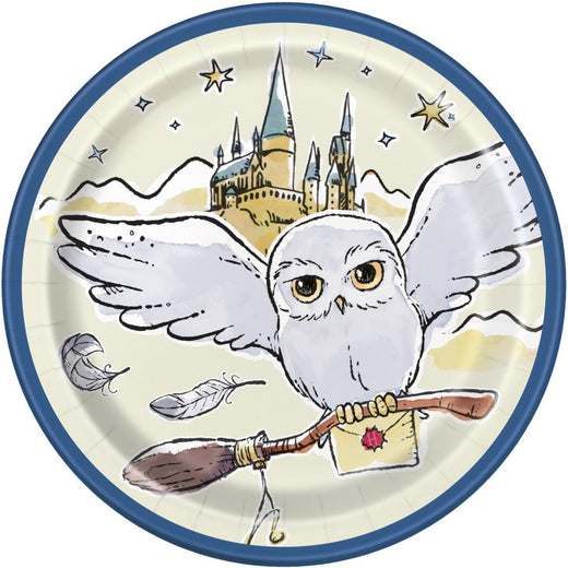 Harry Potter Round Dessert Plates (8/pack)