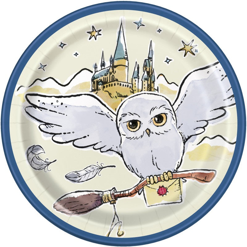 Harry Potter Round Dessert Plates (8/pack)