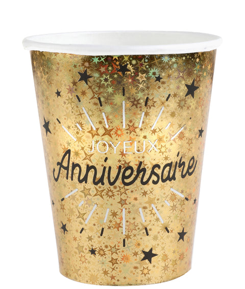 Sparkling Birthday Cup - Black