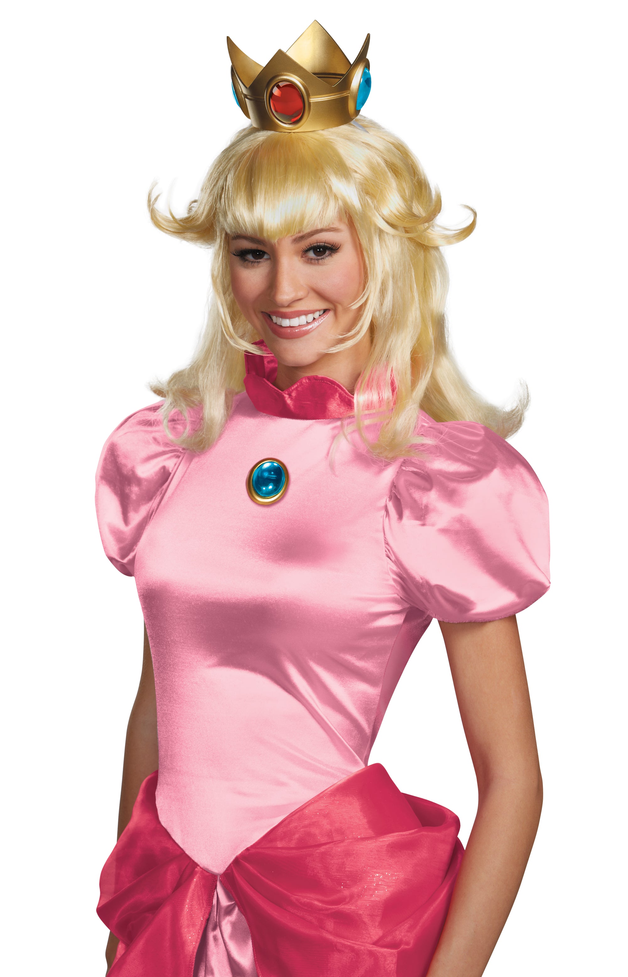 Perruque - Princesse Peach - Super Mario - Adulte