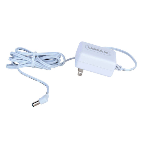 Power adapter, 4.5v 550ma, white, 1 output, ul/cul - Village Lemax