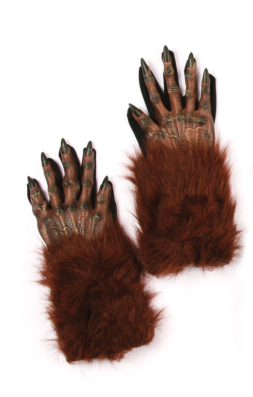 Gants de loup-garou noirs 16 po