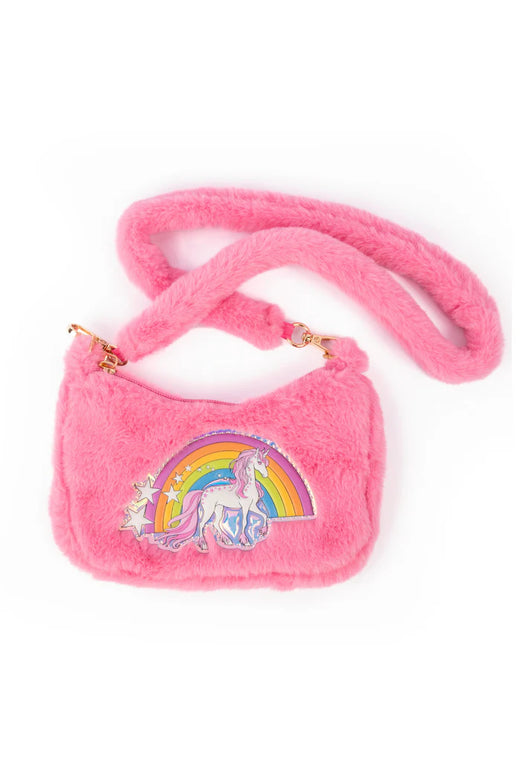 Sac bandoulière câlin arc-en-ciel – Rose