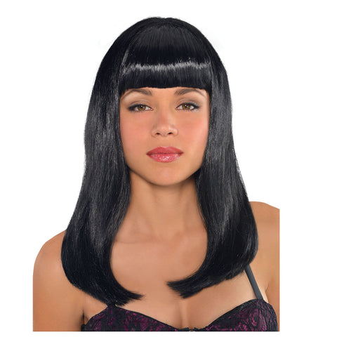 Electra Black Wig