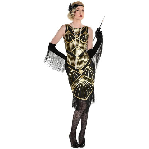 Costume de flapper des Années 20 - Femme