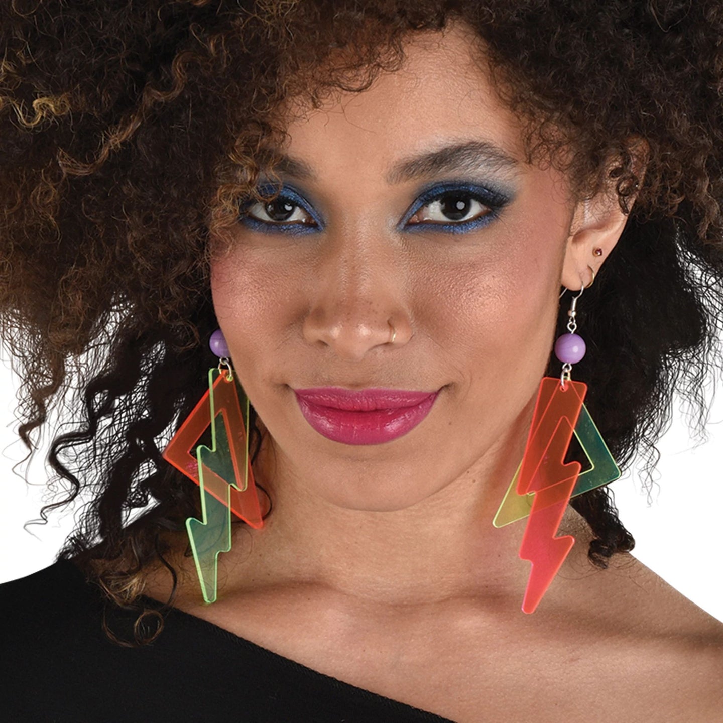 Boucles d'oreilles années 80