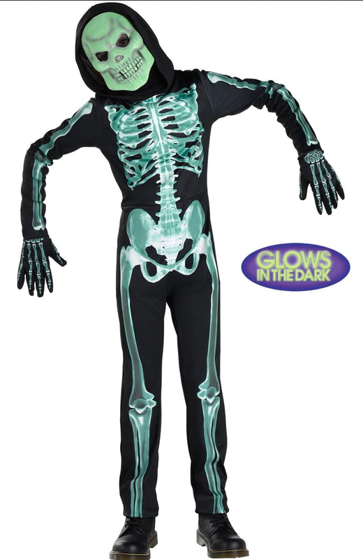 Costume - Squelette phosphorescent - Enfant