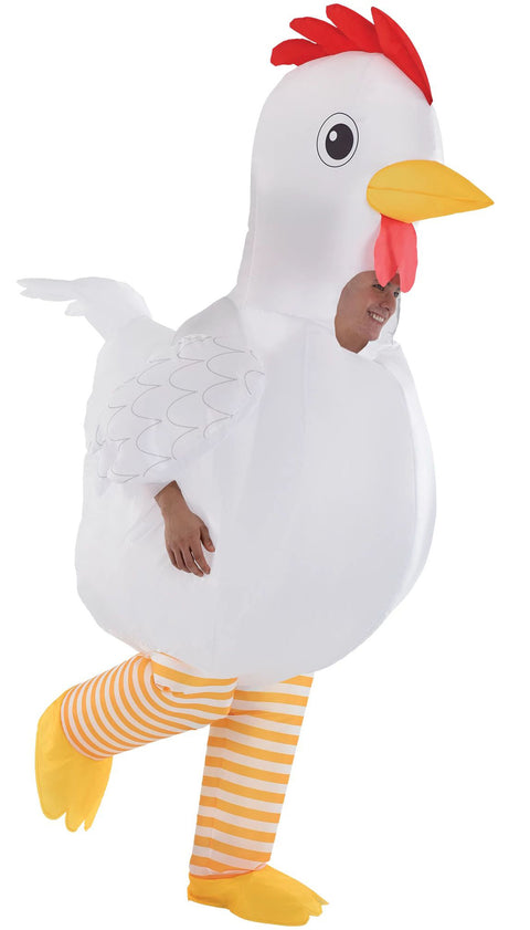 Inflatable Chicken Costume - Adult