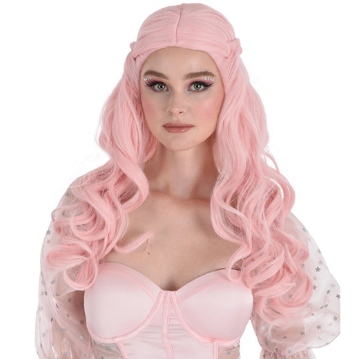 Perruque Rose Pastel - Adulte
