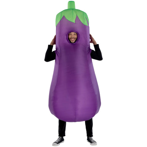 Inflatable eggplant costume - Adult