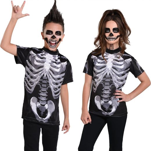 T-Shirt squelettique - Enfant