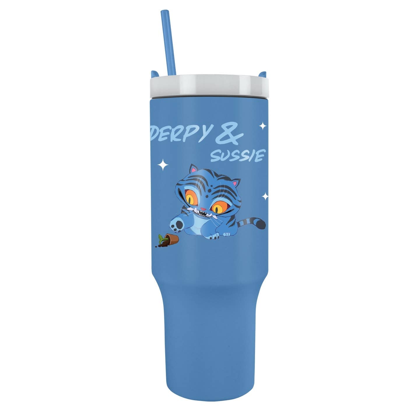 K-Pop Chasseurs de démons (Derpy) gobelet duveteux 40 oz: 40oz