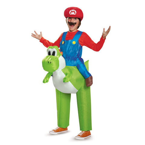 Mario and Yoshi inflatable costume - Super Mario - Child